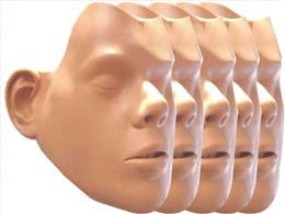 5 gelaatsmaskers voor MAN/Multiman/Uniman