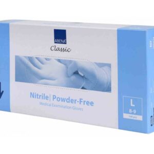 Abena classic nitril 100 stuks blauw maat L