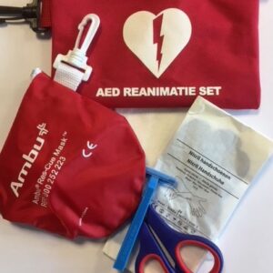AED reanimatieset in nylon tas