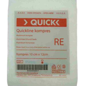 Alu kompres (metalline) 10x12cm