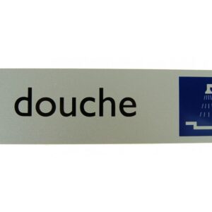 Alulook douche 165x45mm
