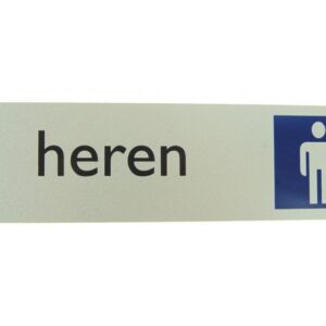 Alulook heren 165x45mm