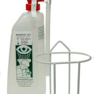 Barikos oogspoelmiddel met wandhouder