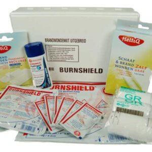 Brandwondenkit in verbanddoos uitgebreid