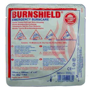 Burnshield brandwondenkompres 10 x 10 cm