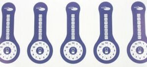 Controle stickers set van 5 stuks