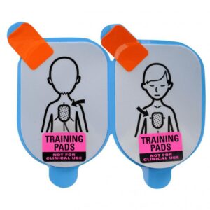 Defibtech vervangingsplakkers kinderen voor de AED trainer