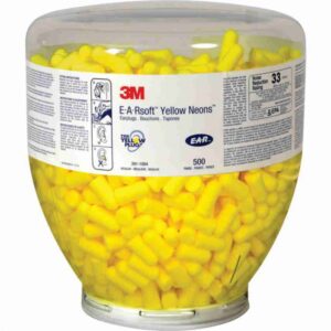 EAR navulling yellow neon 500 paar voor dispenser 3M