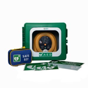 HeartSine 350P pakket met buitenkast