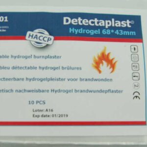Hydrogel pleister 43 x 68mm 10 stuks