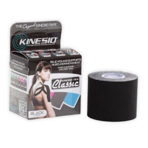 Kinesio tape zwart 400x5cm