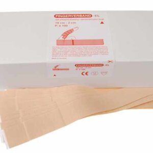 Lange pleister textiel 18x2cm 100 stuks