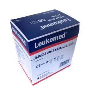 Leukomed eilandpleisters 50 stuks 5x7,2cm