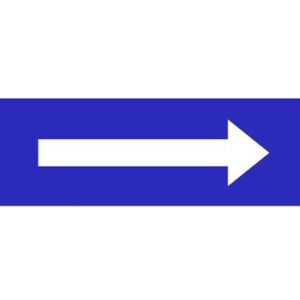 Markering looprichting 30x10cm
