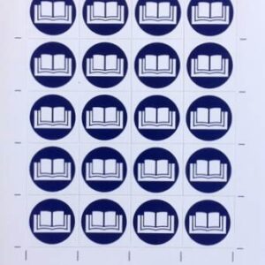 Mini picto handleiding lezen 20 stuks
