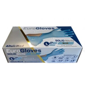 Nitril handschoenen 100 stuks blauw maat L