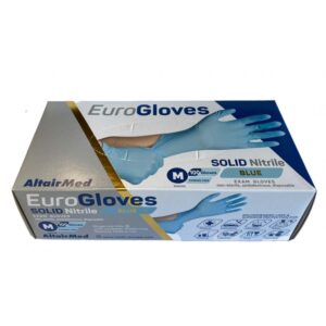 Nitril handschoenen 100 stuks blauw maat M