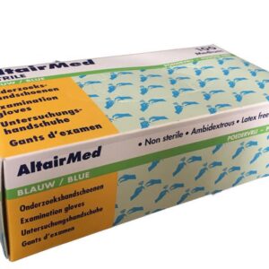 Nitril handschoenen 100 stuks blauw maat S