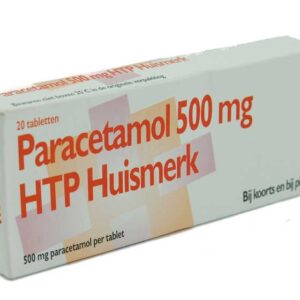 Paracetamol 500mg 20 stuks