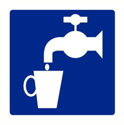 Pictogram drinkwater 200mm