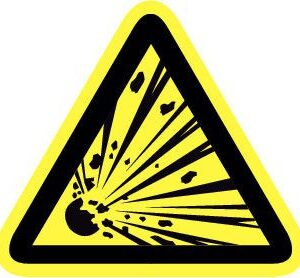 Pictogram Explosieve stoffen