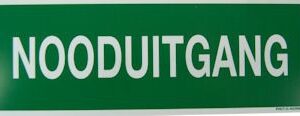 Pictogram Nooduitgang
