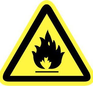 Pictogram Ontvlambare stoffen