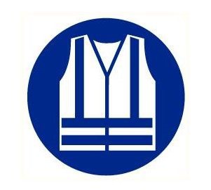 pictogram veiligheidsvest verplicht
