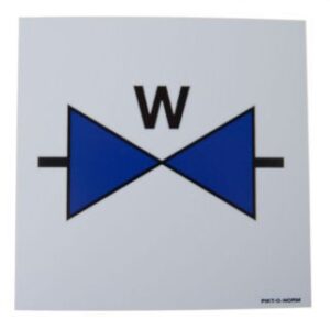 Pictogram waterafsluiter