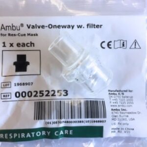 Reserve ventiel voor AMBU pocketmask