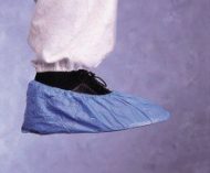 Schoenovertrek blauw 41cm 100 stuks