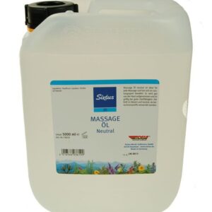 Sixtus Massageolie neutraal 5 ltr