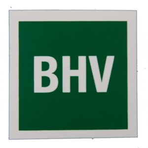 Sticker BHV 40x40mm