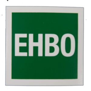 Sticker EHBO 40x40mm