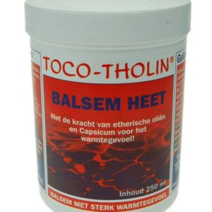 Toco-Tholin Balsem heet 250 ml.