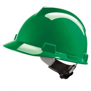 Veiligheidshelm 4 punts draaiknop groen MSA