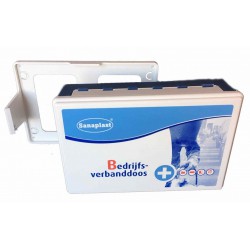 Verbanddoos B met wandhouder Sanaplast