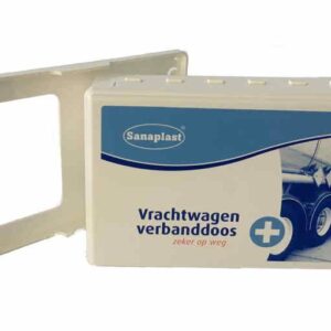 Verbandkoffer vrachtwagen met wandhouder