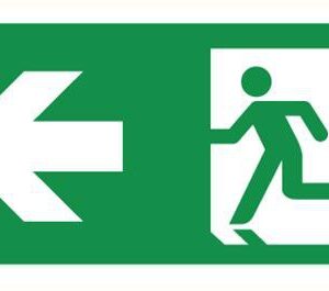 Vluchtweg links