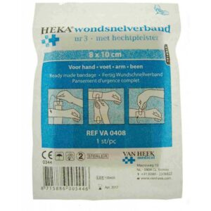 Wondsnelverband 8x10 cm